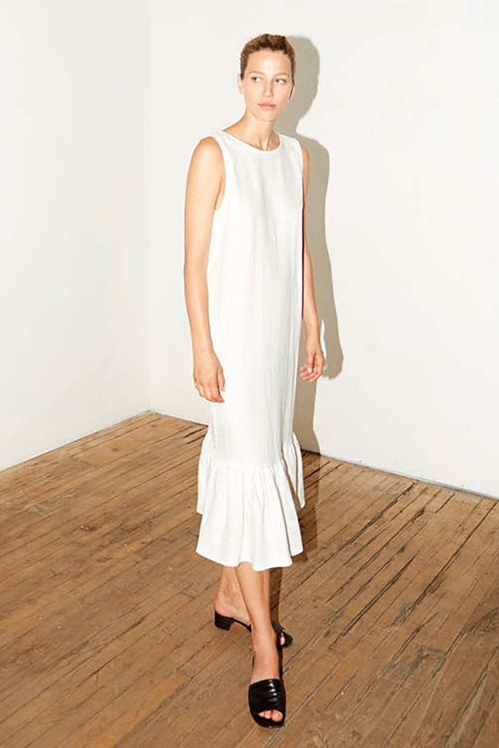Breezy White Cocktail Dress